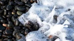 Waves On A Pebble Shore