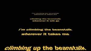 Climbing The Beanstalk